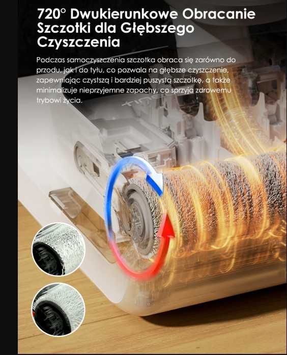 TINECO Stretch S6, nowy odkurzacz 2w1, przesyłka w cenie