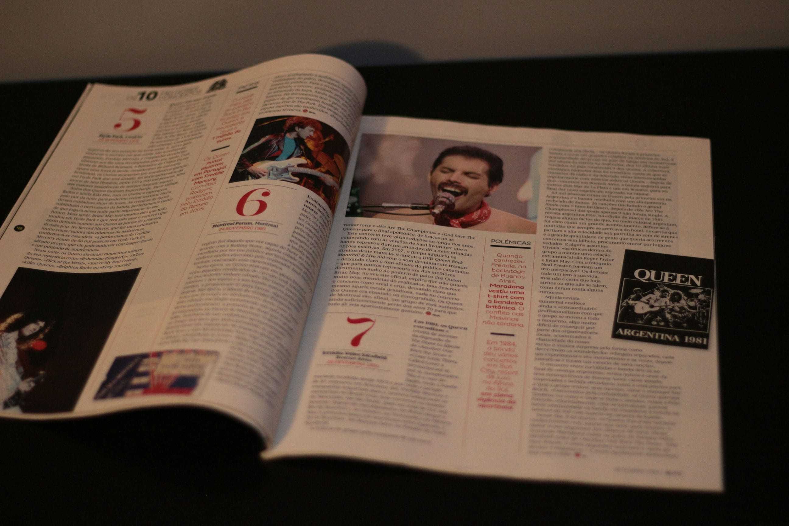 Revistas Blitz de Queen