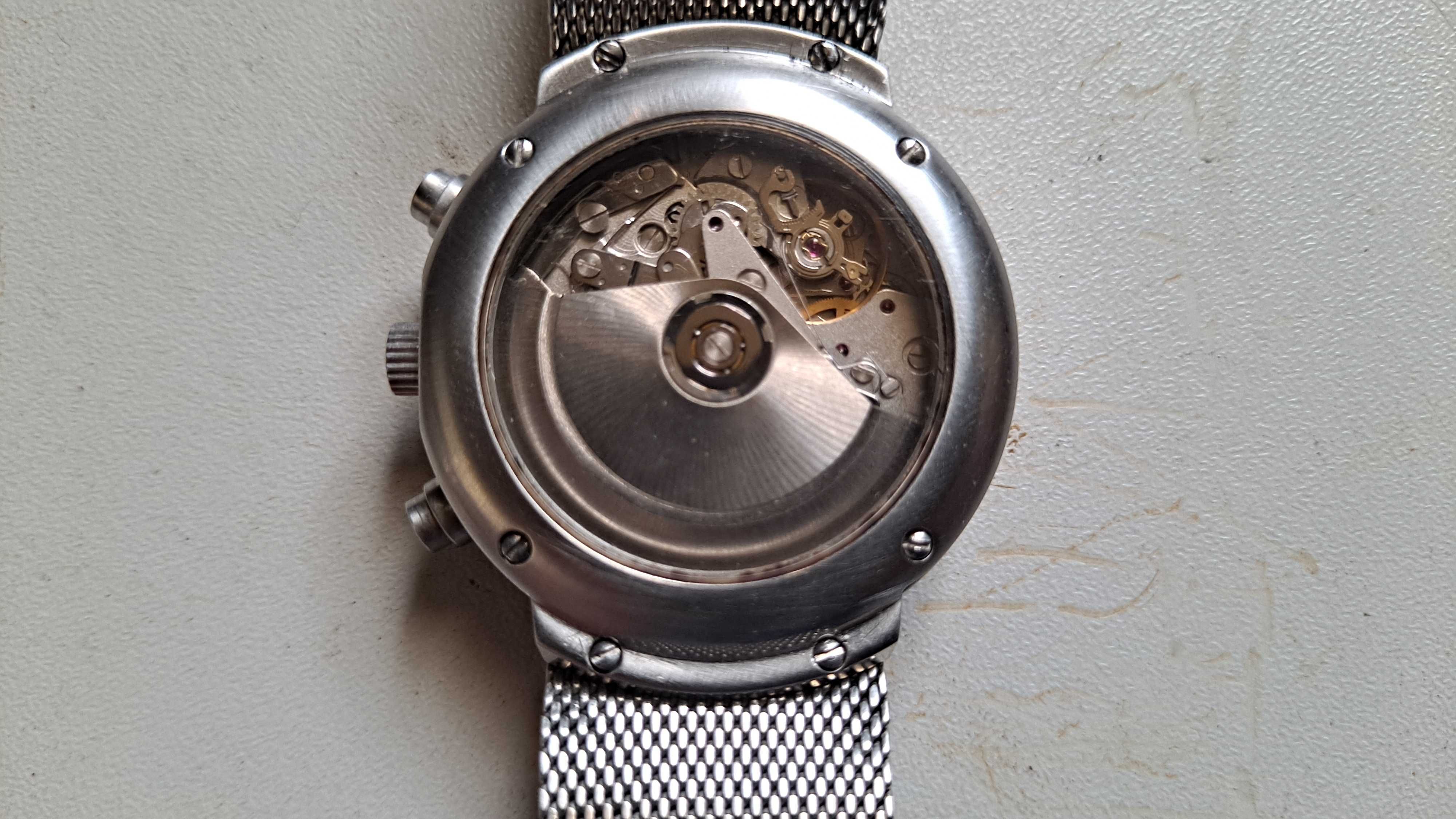 mercedes - automat - chronograf - ETA 7750 - zegarek