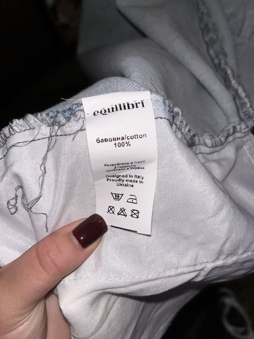 Джинсовое пальто  L