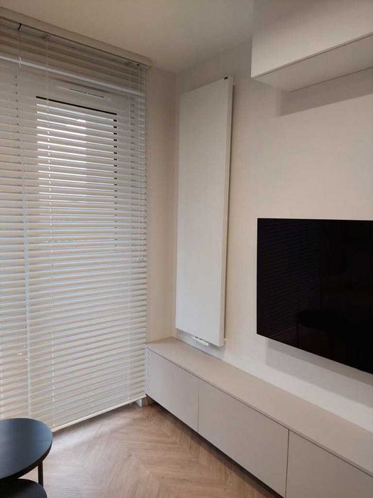 Grzejnik Panel Szklany XL_płaski_płytki_wąski_Gładki_Duża Moc_NOWY