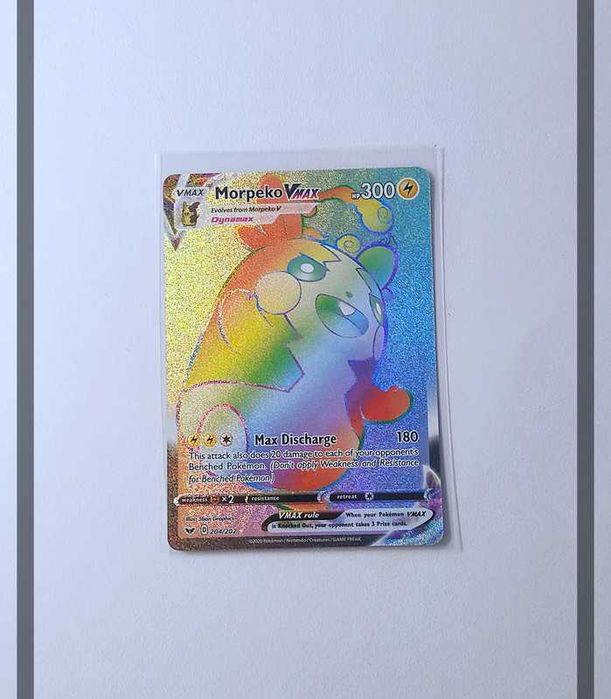 Morpeko Vmax 204/202 SSH Pokemon ENG-NM