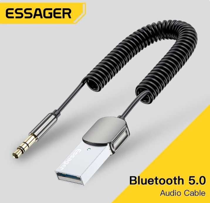 Odbiornik Bluetooth Audio Aux Dongle USB firmy Essager