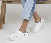 Crocs на меху утепленные сабо кроксы Оригинал M6-W8 р.38 24,1-25см