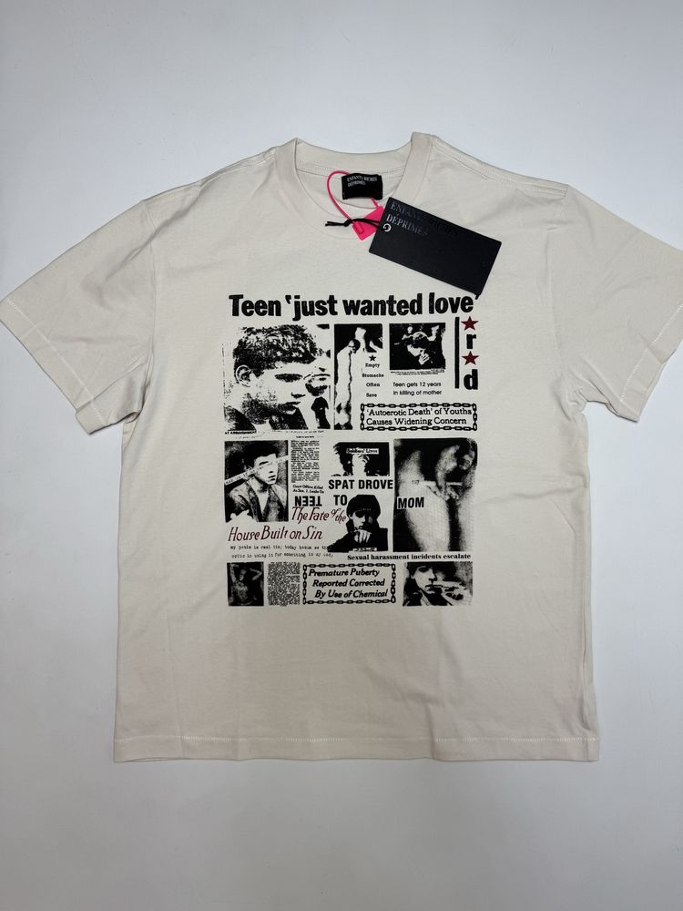 Футболка ERD Enfants Riches Deprimes Wanted Love S M L XL vetements