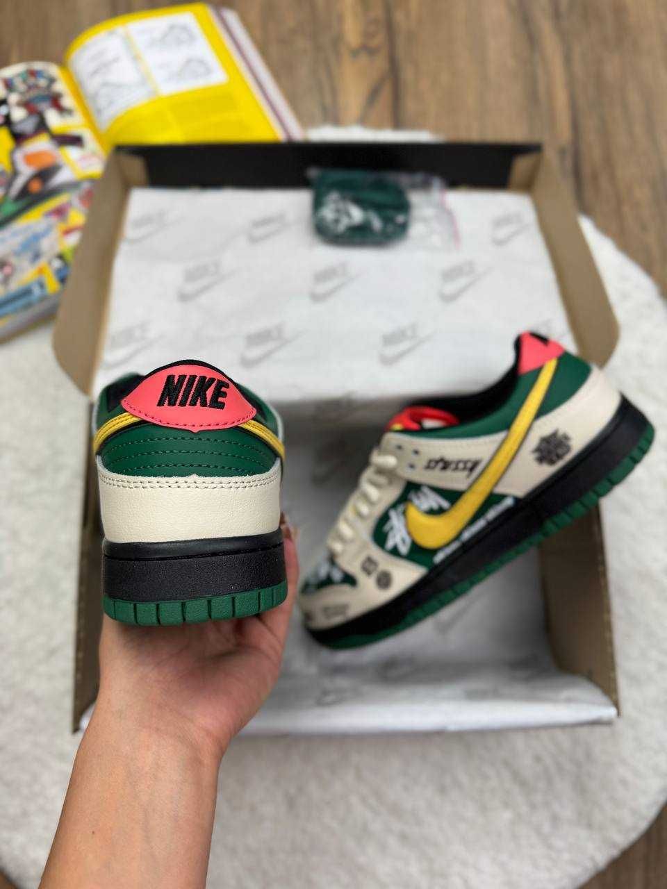 Мужские кроссовки Nike SB Dunk Low x Stussy "BMW M3" 40-46