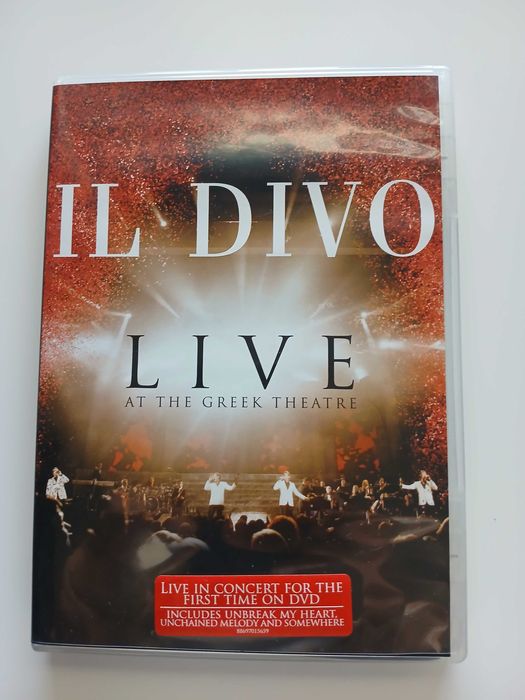 DVD- IL DIVO ao vivo