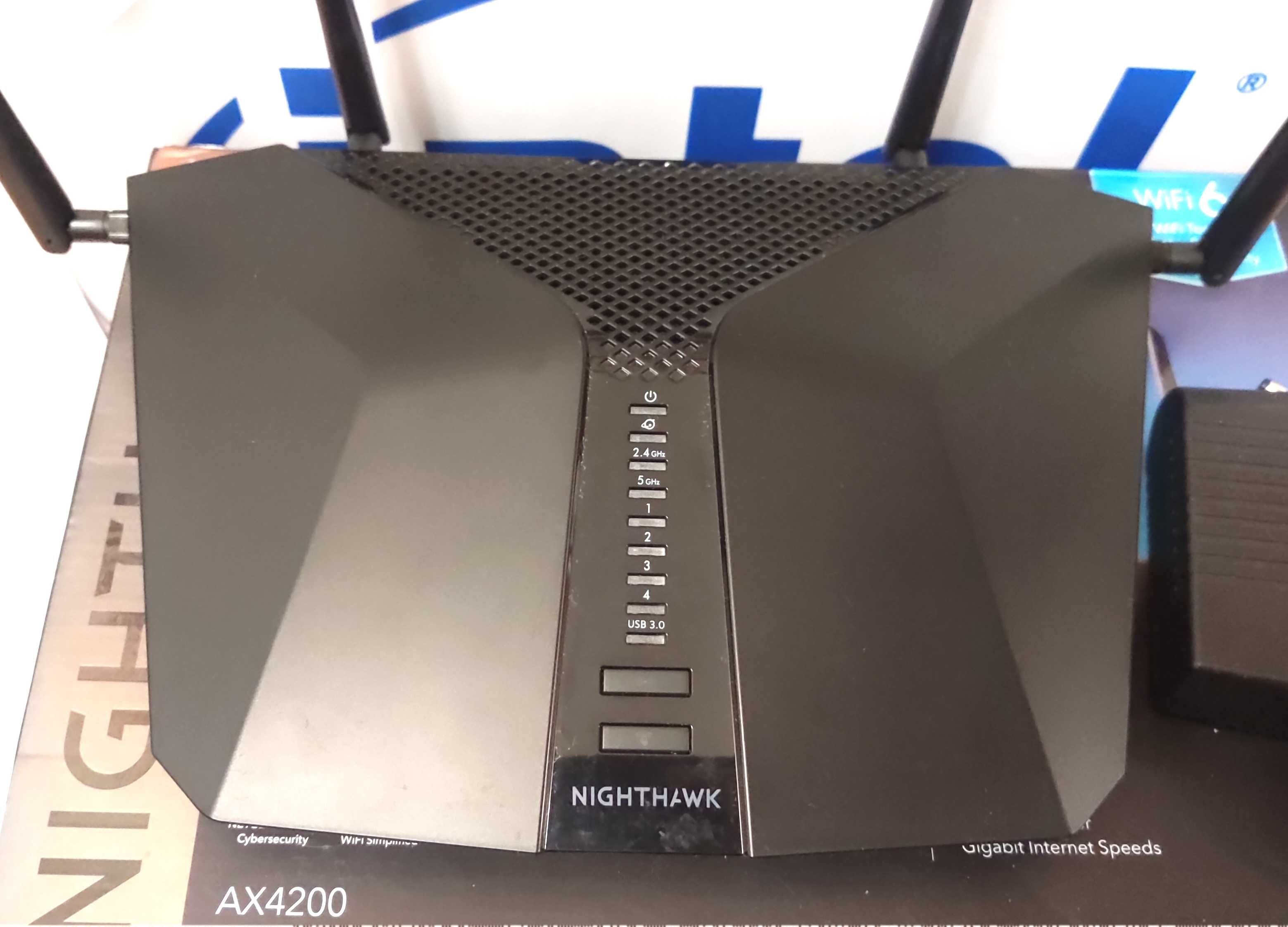 WiFi6 Netgear AX4200 роутер RAX43 Nighthawk AX5 дводіап гігаб. Гар