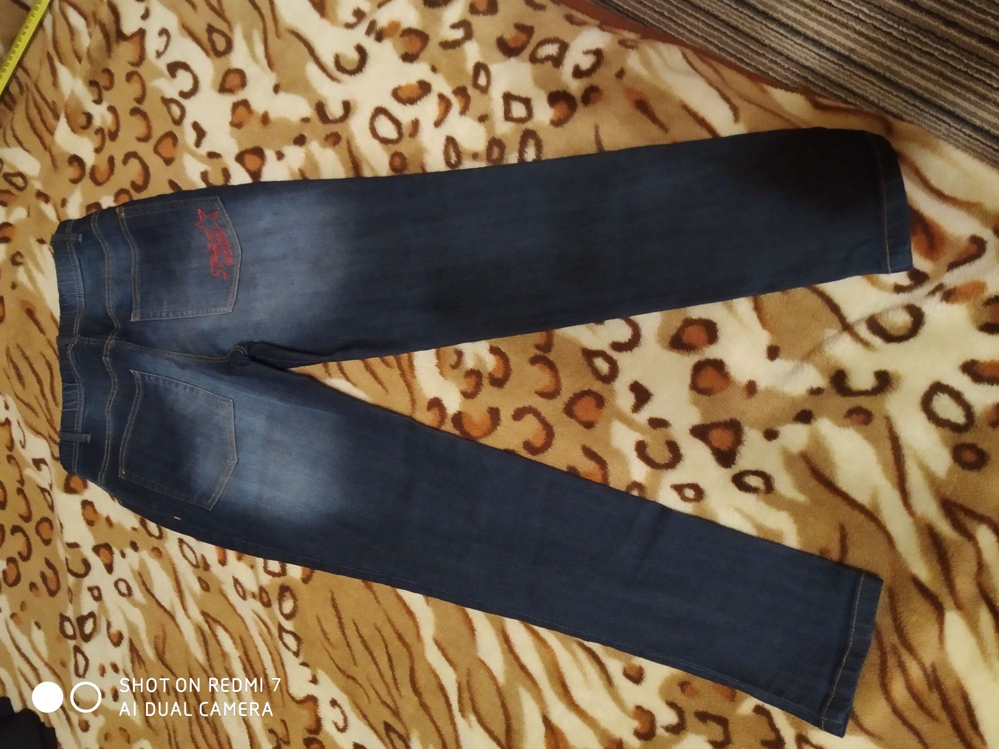 Spodnie jeansowe chłopięce 164/170