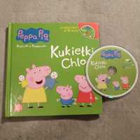 Świnka Peppa Kukiełki Chloe książka z płytą