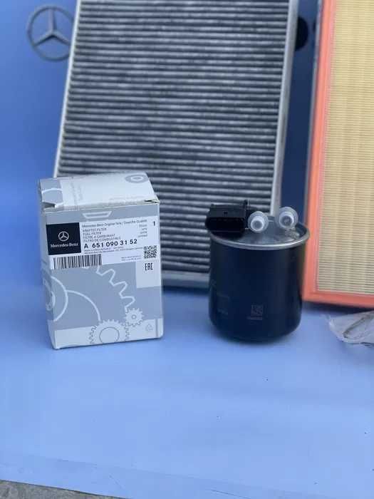 Фільтр фільтра 906 sprinter 2.2 651 паливний повітряний масляний салон