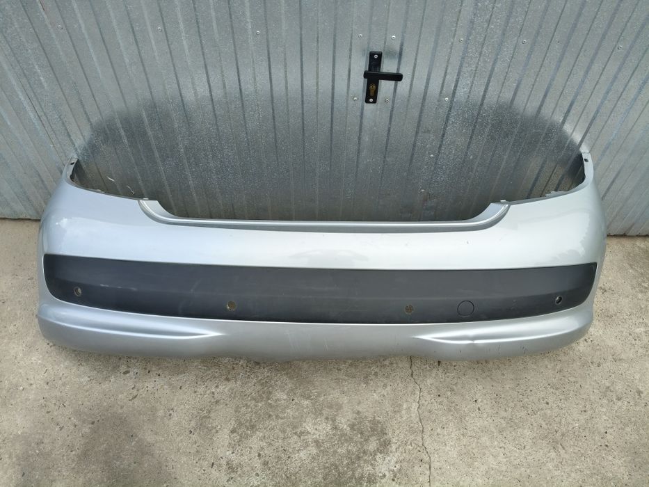 Zderzak belka ślizgi zderzaka tył Peugeot 207
