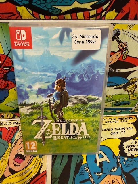 The Legend of Zelda Breath of The Wild Nintendo Switch  Szczecin