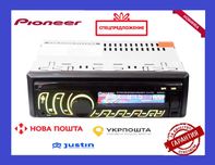 Автомагнитола Пионер 8506D (Usb+RGB подсветка+Fm+Aux+СЪЕМНАЯ ПАНЕЛЬ)