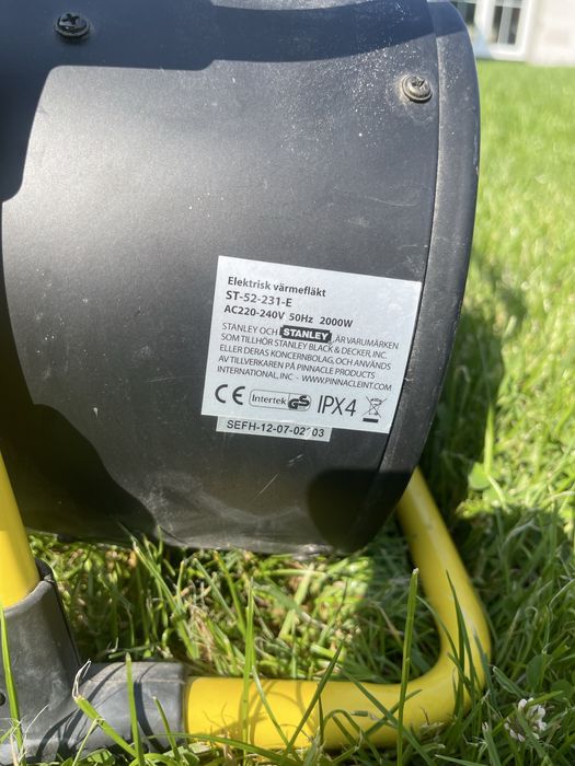 Nagrzewnica Stanley ST 52. 2 kw