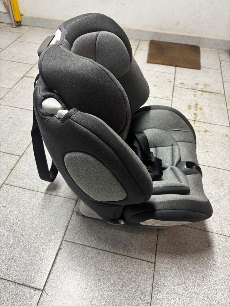 Cadeira auto NANIA MIGO, Isofix One 360° (0-36kg) Cinza