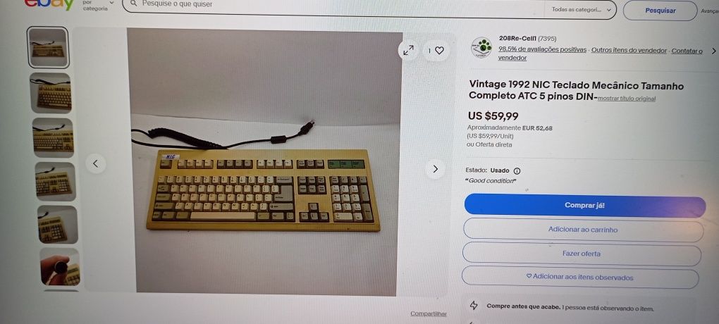 Teclado raro 1992