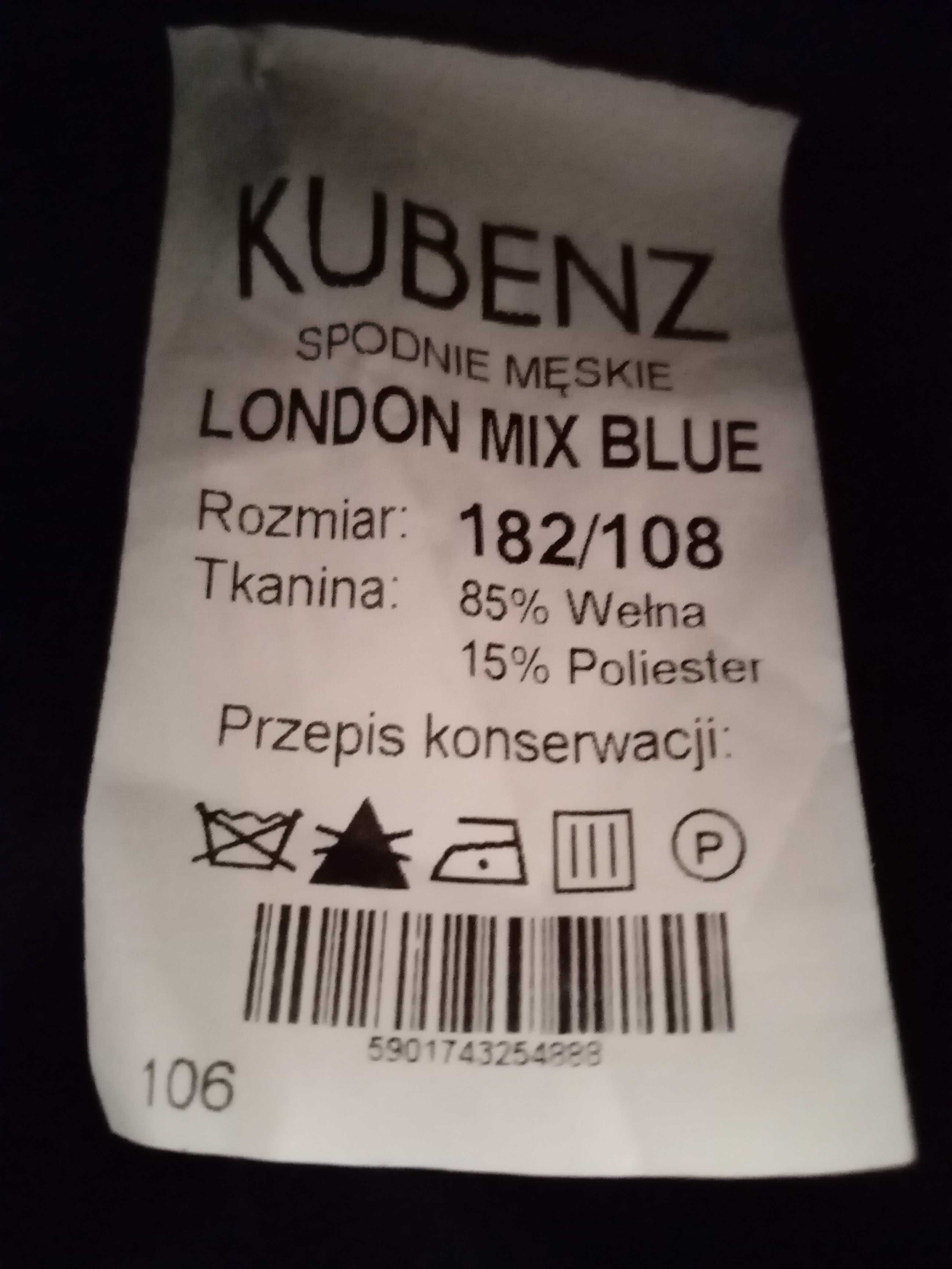 Garnitur Kubenz Slim  182/56 Prawie Nowy