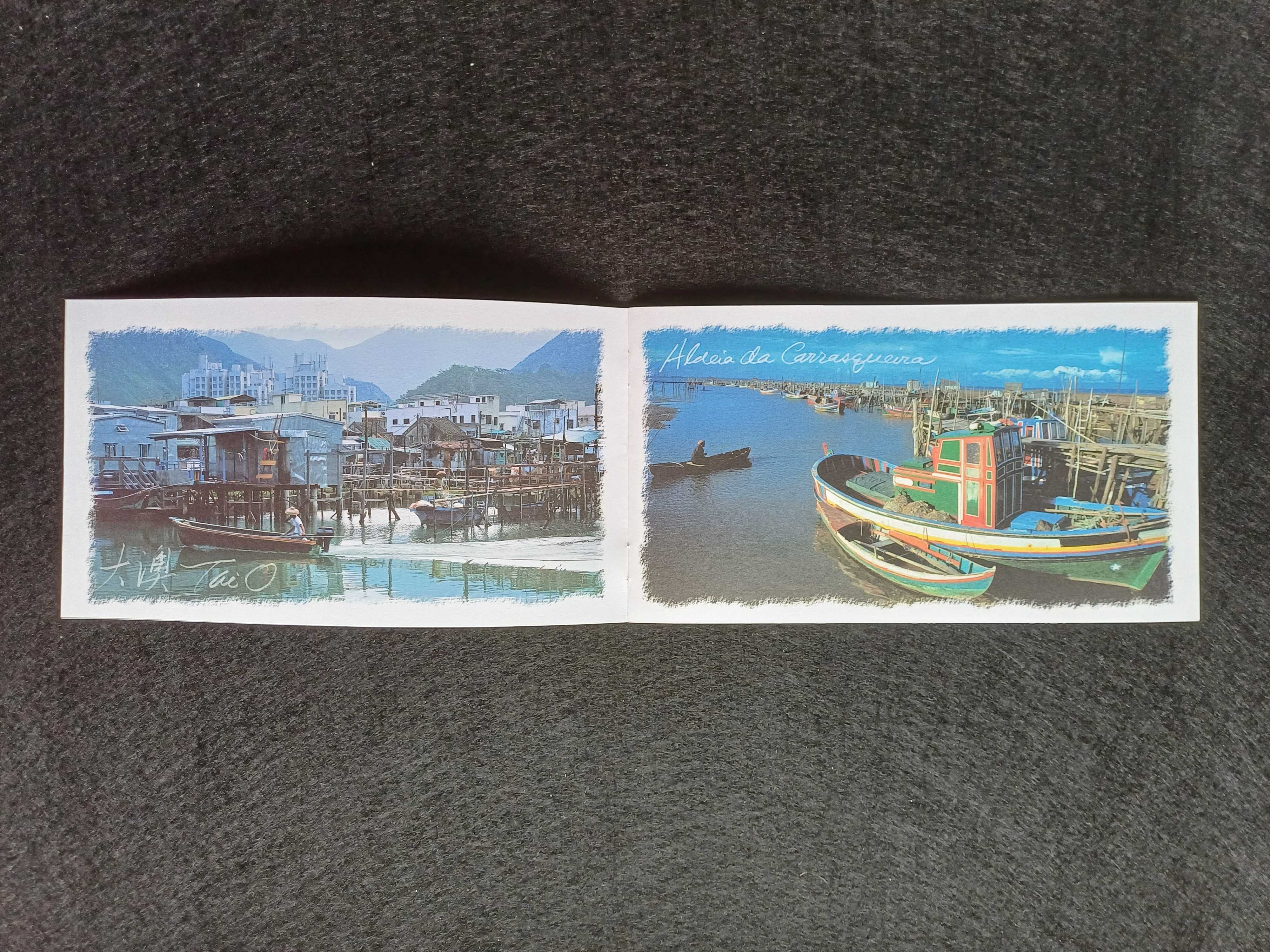 Filatelia  Emissão conjunta Portugal – Hong Kong, 2005, Pack MNH