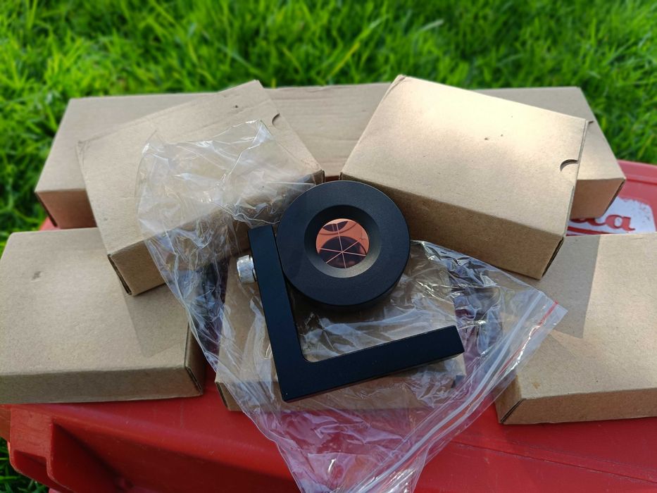 12 Miniprismas em "L" para monitorização Tipo Leica GMP104