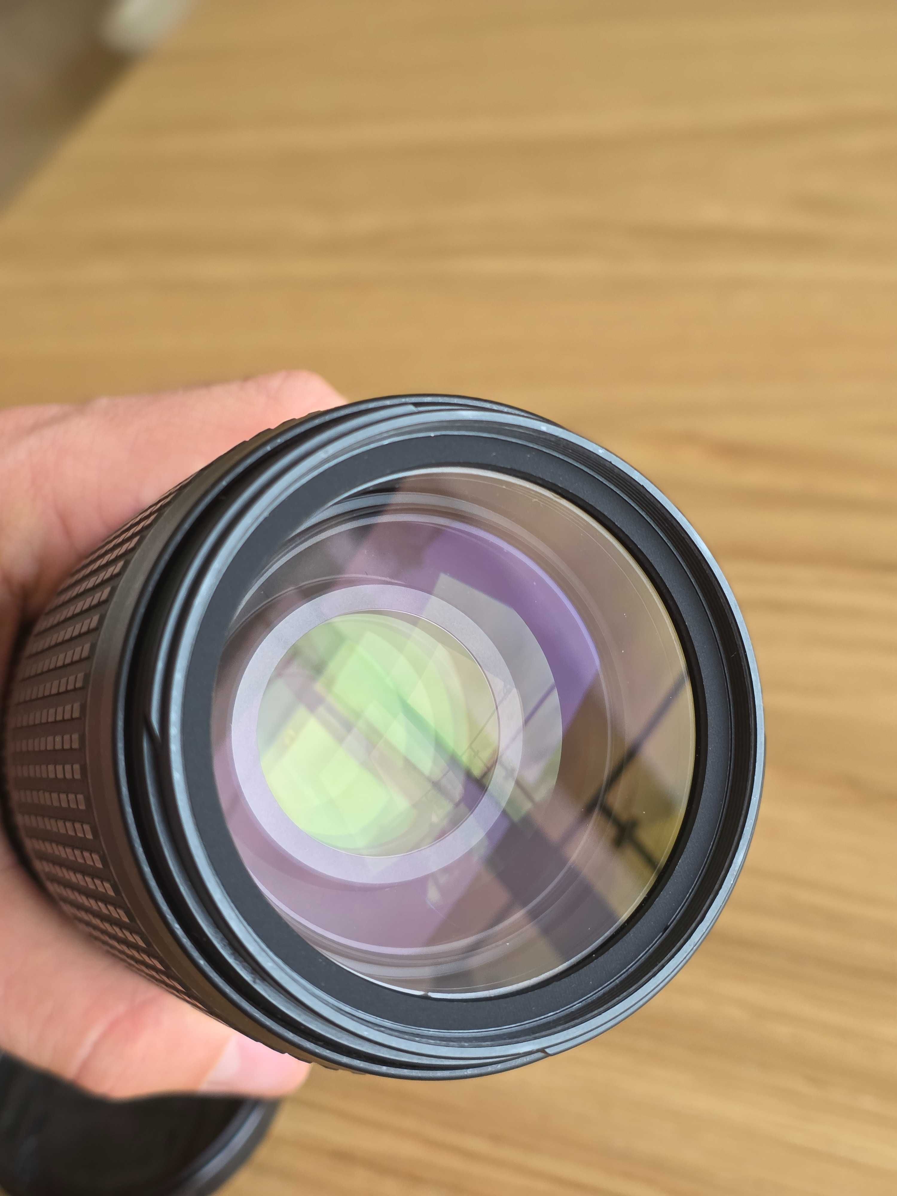 Nikon Nikkor 70-300 mm VR AF-S SWM IF-ED teleobiektyw pod FF bdb stan