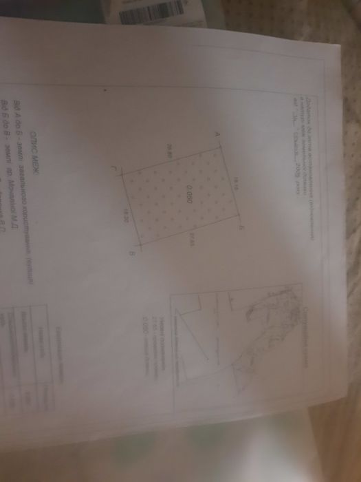 Участок правильной формы