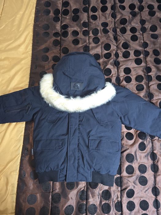 Casaco e capa de chuva para criança de 10 anos