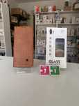 Etui z klapką skórzane zamykane + SZKŁO do XIAOMI REDMI 14C 4G / 5G