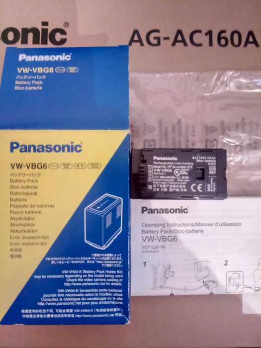 Аккумуляторы Panasonic CGA-DU14;D16S; Panasonic VW-VBG070E-K
