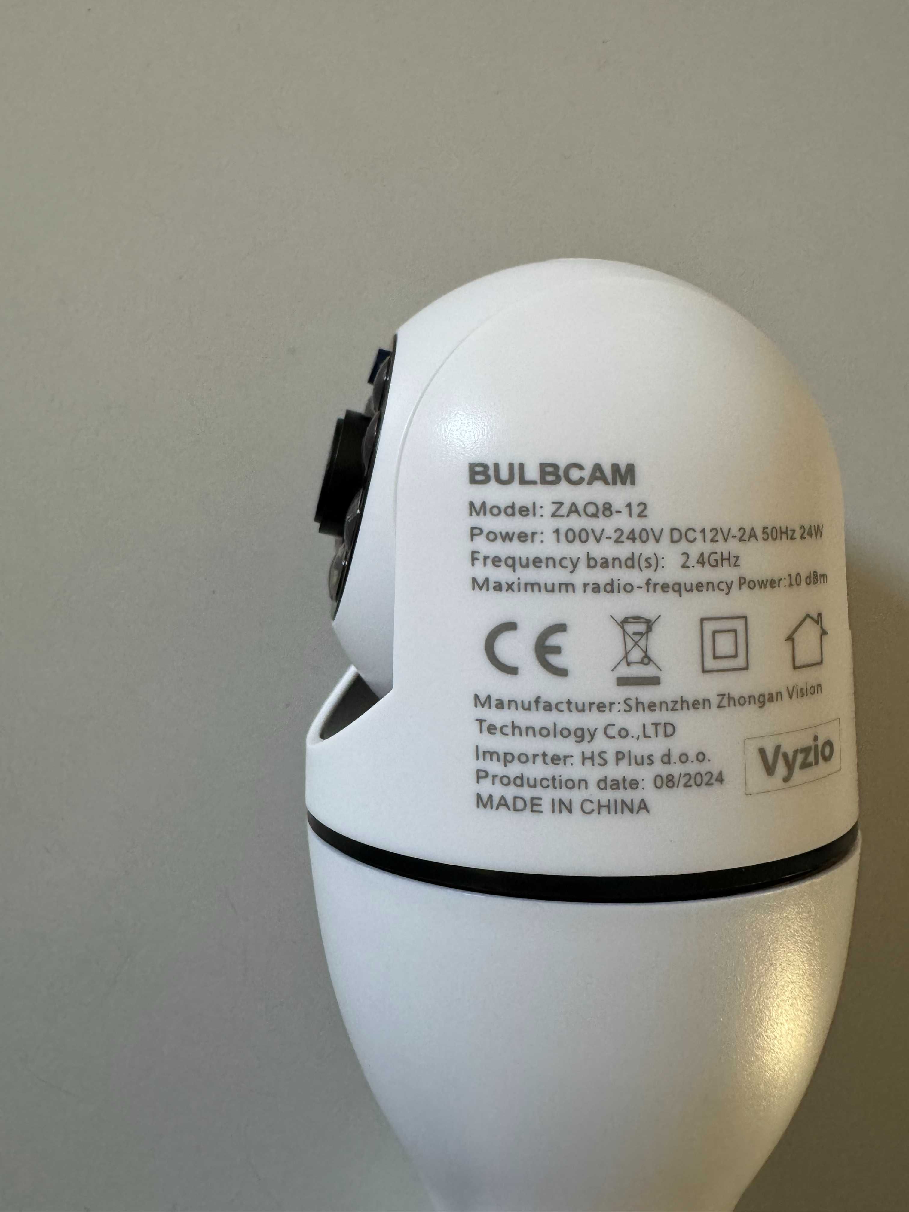 Bulbcam model ZAQ8-IL