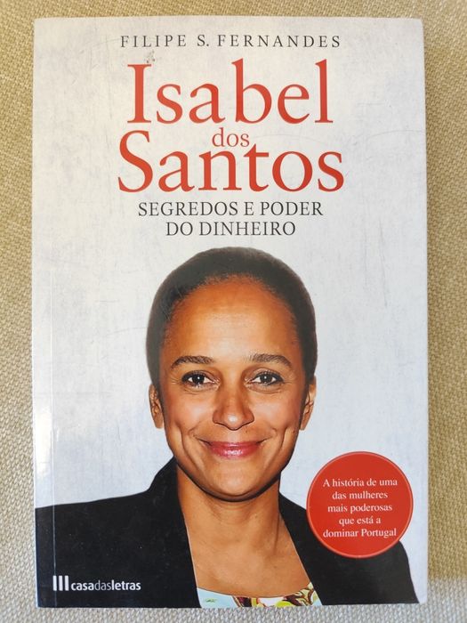 Livro Isabel dos Santos edição Casa das letras