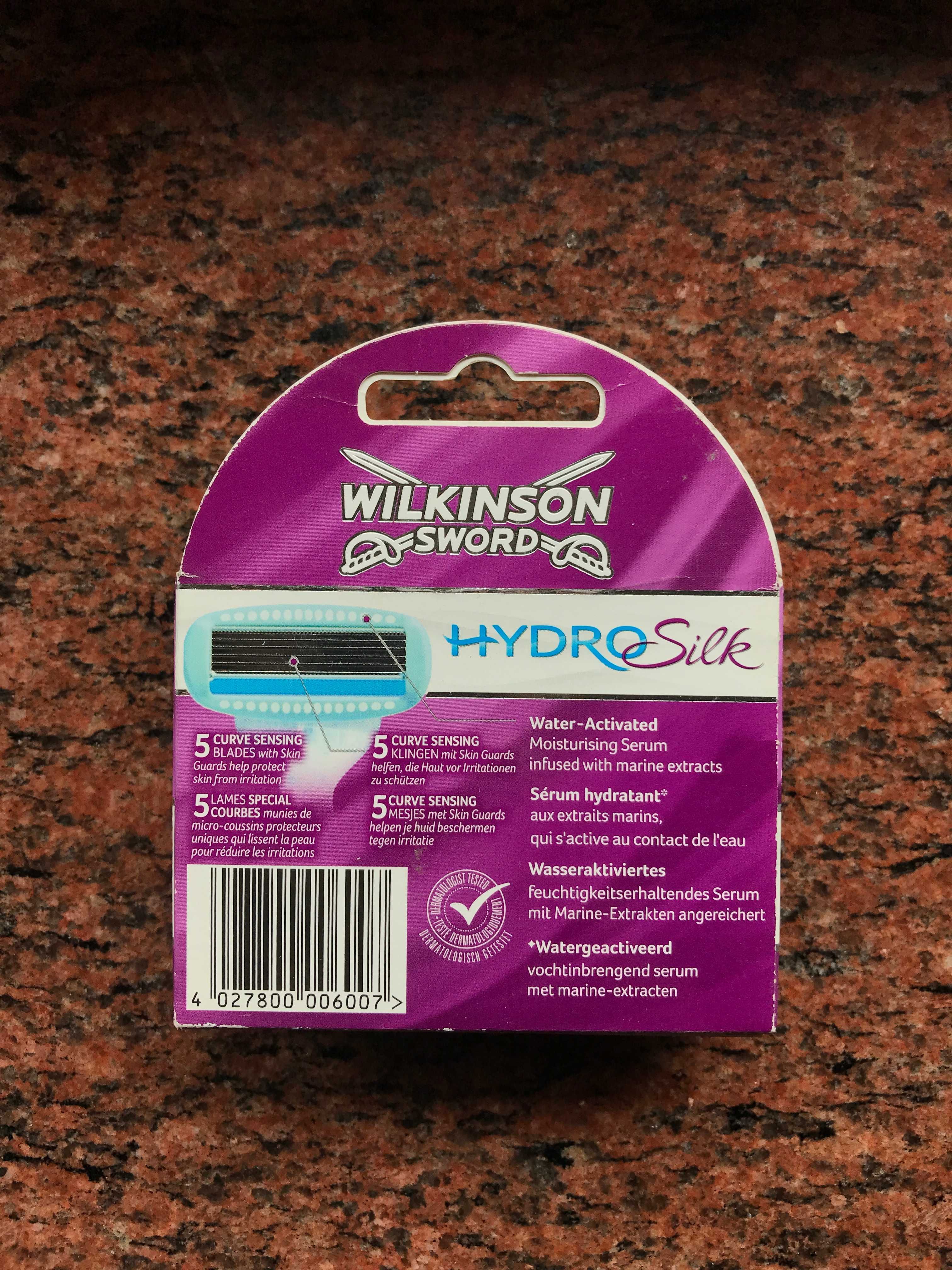 Ostrza Wilkinson Hydro za /Silk (2 opakowania) 45 zł. 1 opak 27 zł.