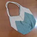 Mala crochet - Fio 100% reciclado