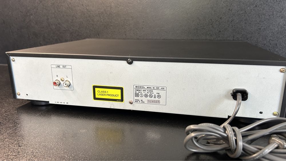Sony Compact Disc Player CDP-450