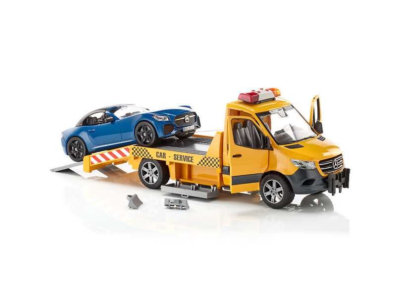 Евакуатор Mercedes Sprinter з родстером, світло та звук Bruder 02675