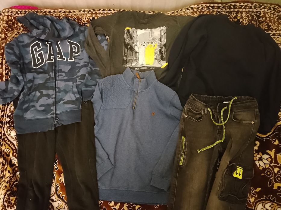 Пакет теплого одягу для хлопчика 10-11 років