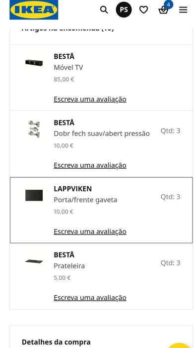 Movel Tv preto-castanho