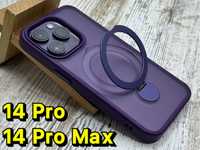 ‼️ Чехол Fibra Matt MagSafe на iPhone 14 Pro/ 14 Pro Max. Подставка