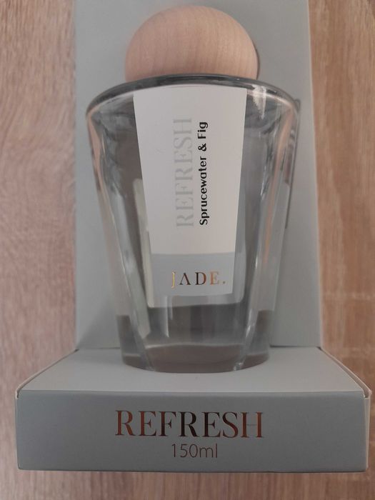 Ekskluzywny dyfuzor zapachowy JADE_REFRESH: 150 ml /Spruce water & Fig
