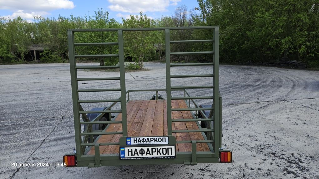 Причеп для перевезення квадроцикла 1300*3000мм