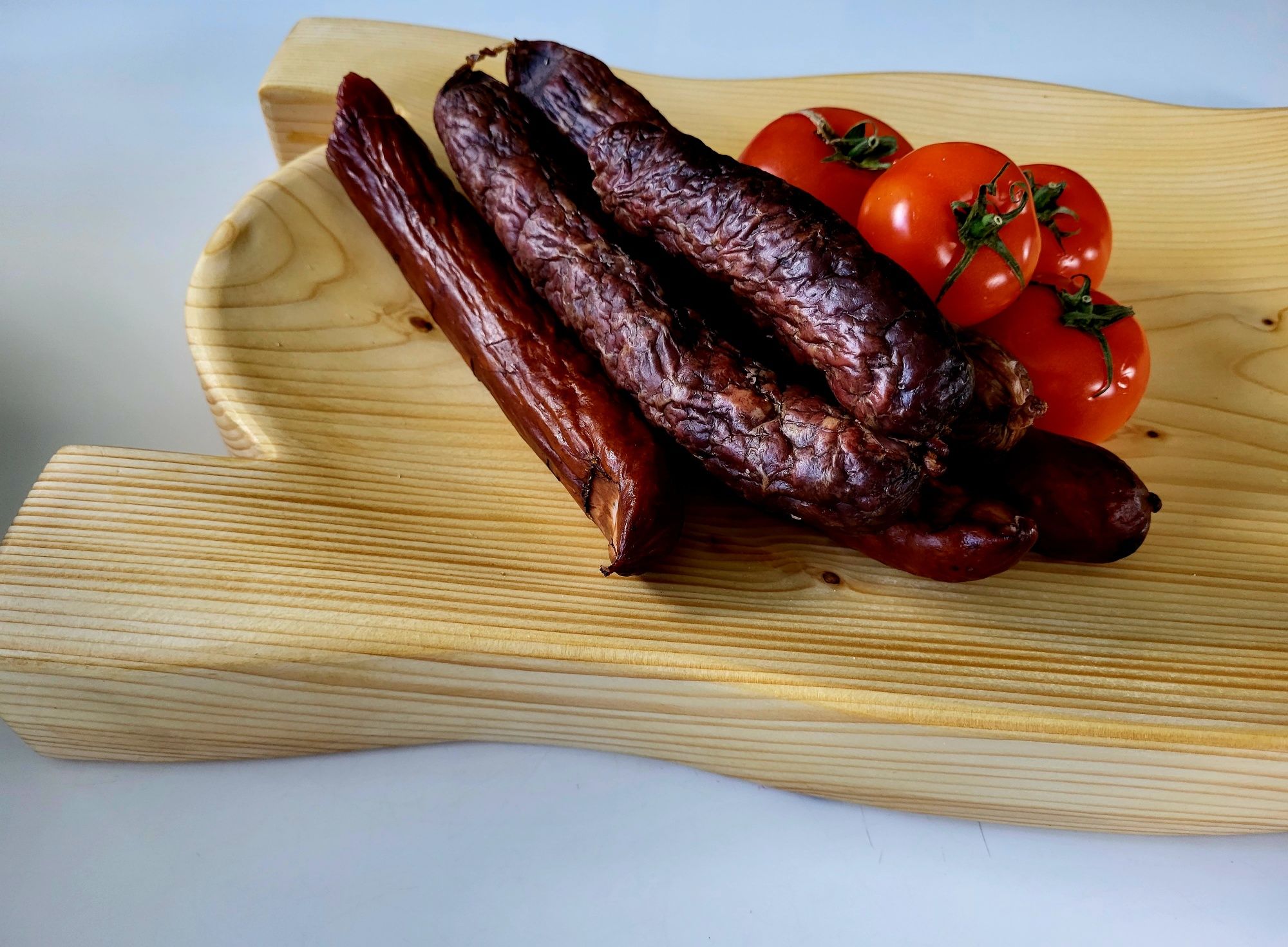 Koryto drewniane taca do podawania jedzenia na mięso dużą XXL 70cm