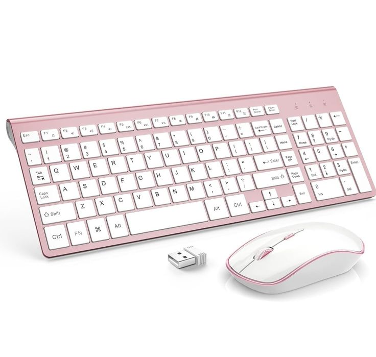 Zestaw bezprzewodowej klawiatury, 2,4 G, ultracienka, myszka