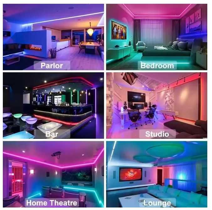 Fita LED RGB 5050 (3 Metros)