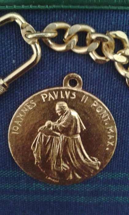 Medalha Visita Papa João Paulo II a Moçambique 1988 RARA
