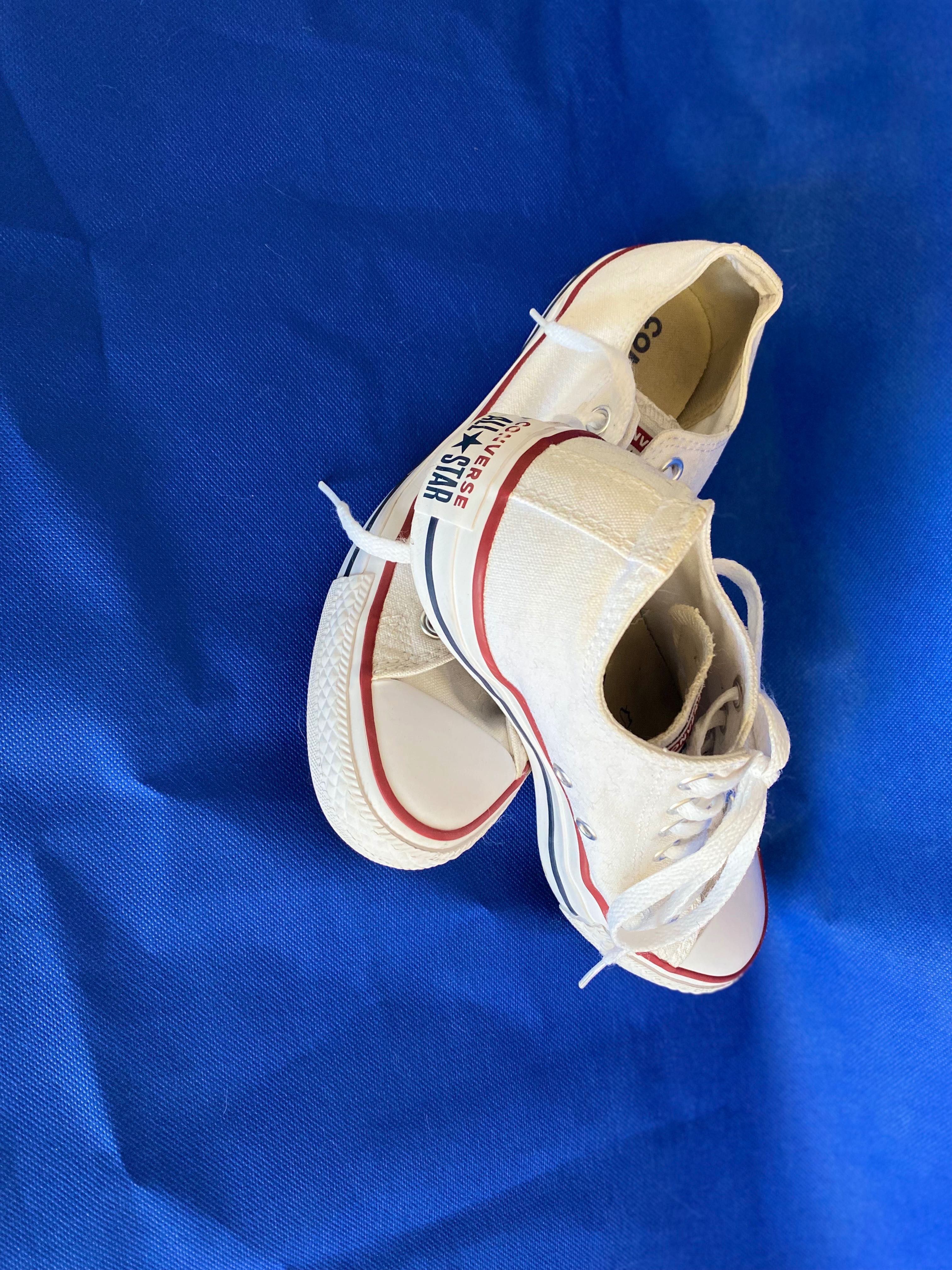 All Star Converse Originais brancas 37,5