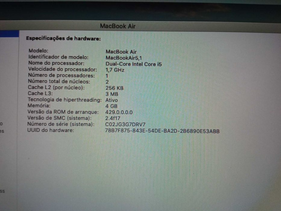 MacBook Air 2012 11'