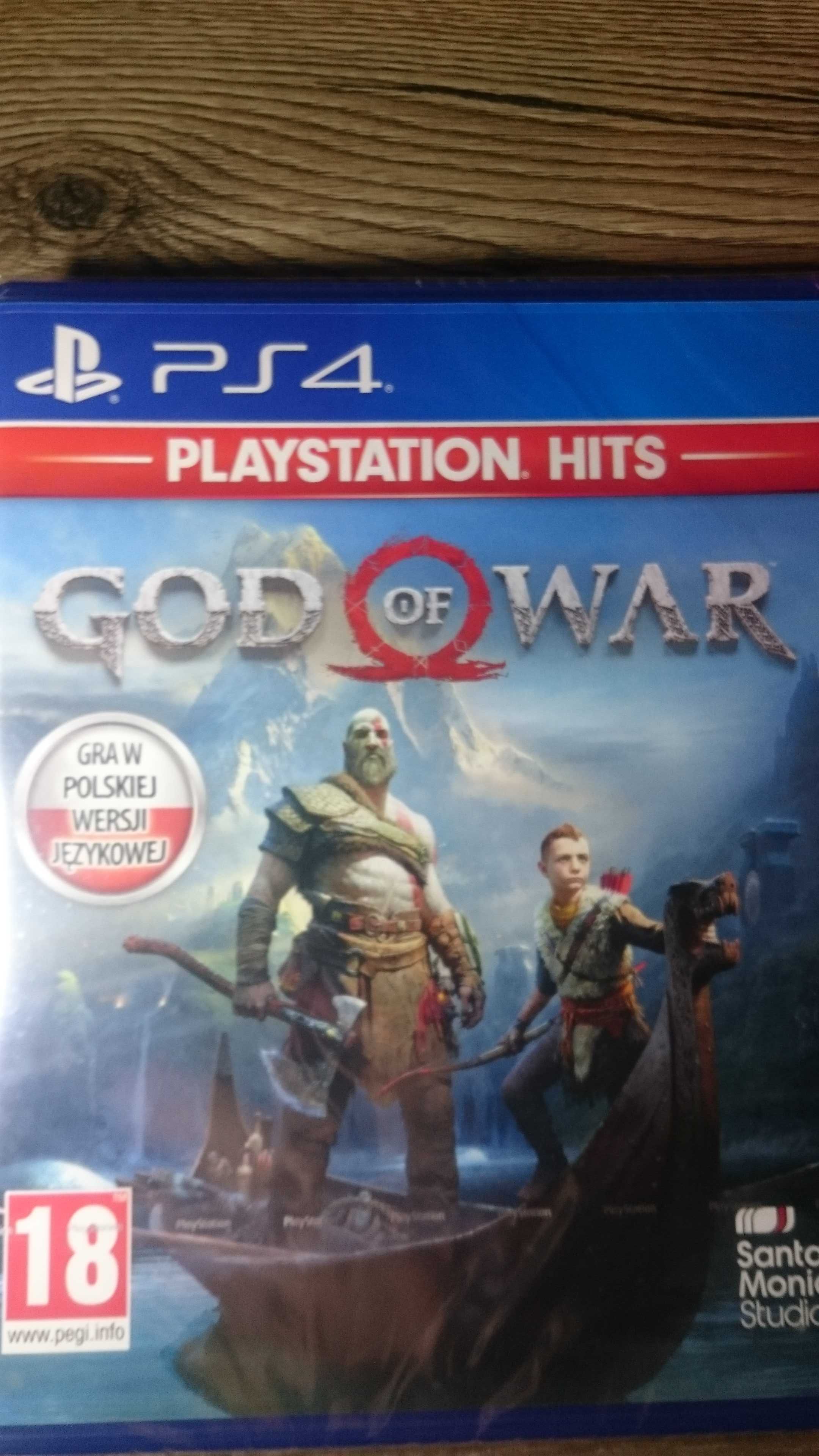 NOWA gra God of war ps4 playstation 4 last of us Wiedźmin uncharted