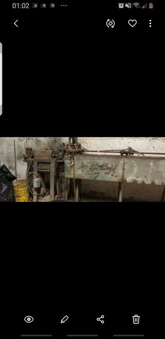 Maquina de esticar arame