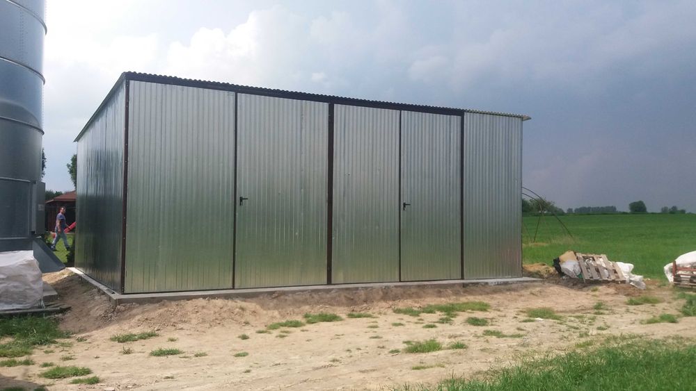 Garaż blaszak 5x6! Garaż blaszany! Garaże 6x8 8x8 5x7 6x6 7x7 12x6 6x9