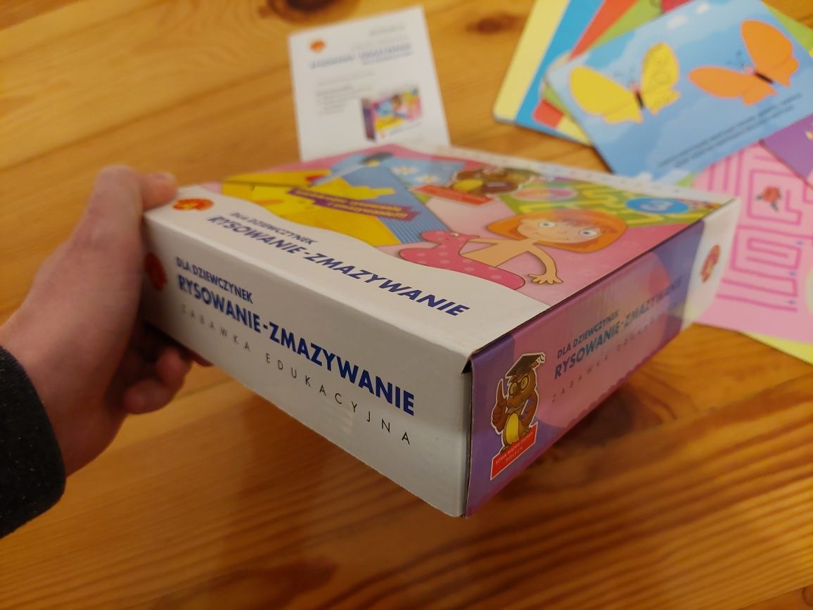 Zabawka edukacyjna dla dziewczynek Rysowanie-zmazywanie ALEXANDER, 4+